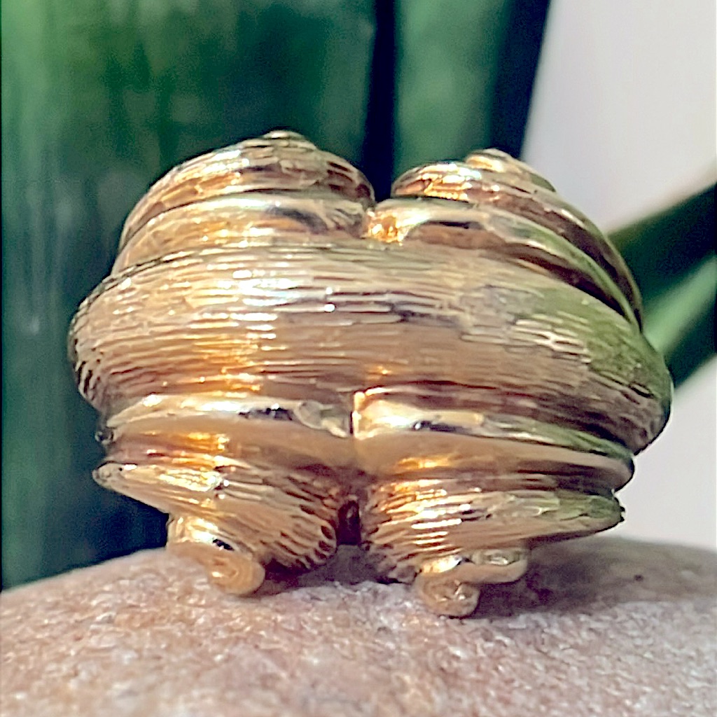 18 Karat Gold Statement Ring